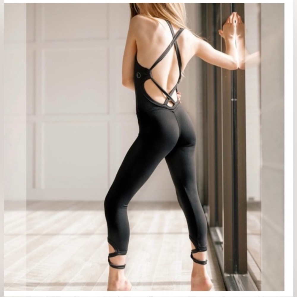 Black Strappy Jumpsuit